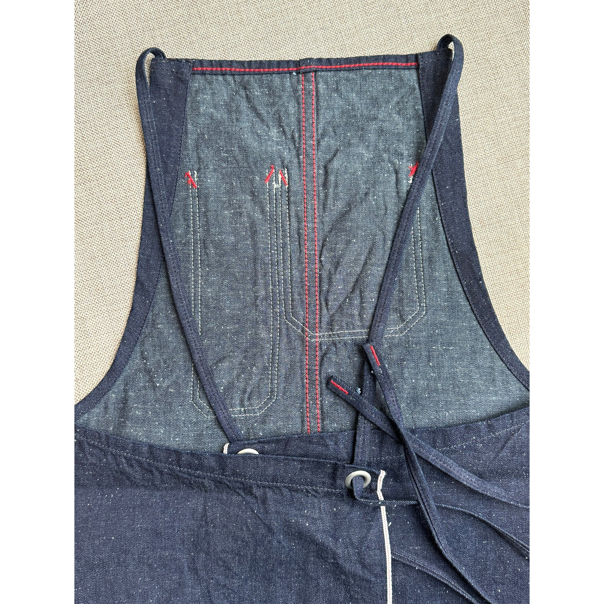 MATCHADO Japanese Denim Apron - Handmade in Okayama - Durable & Timeless Fade - Image 10