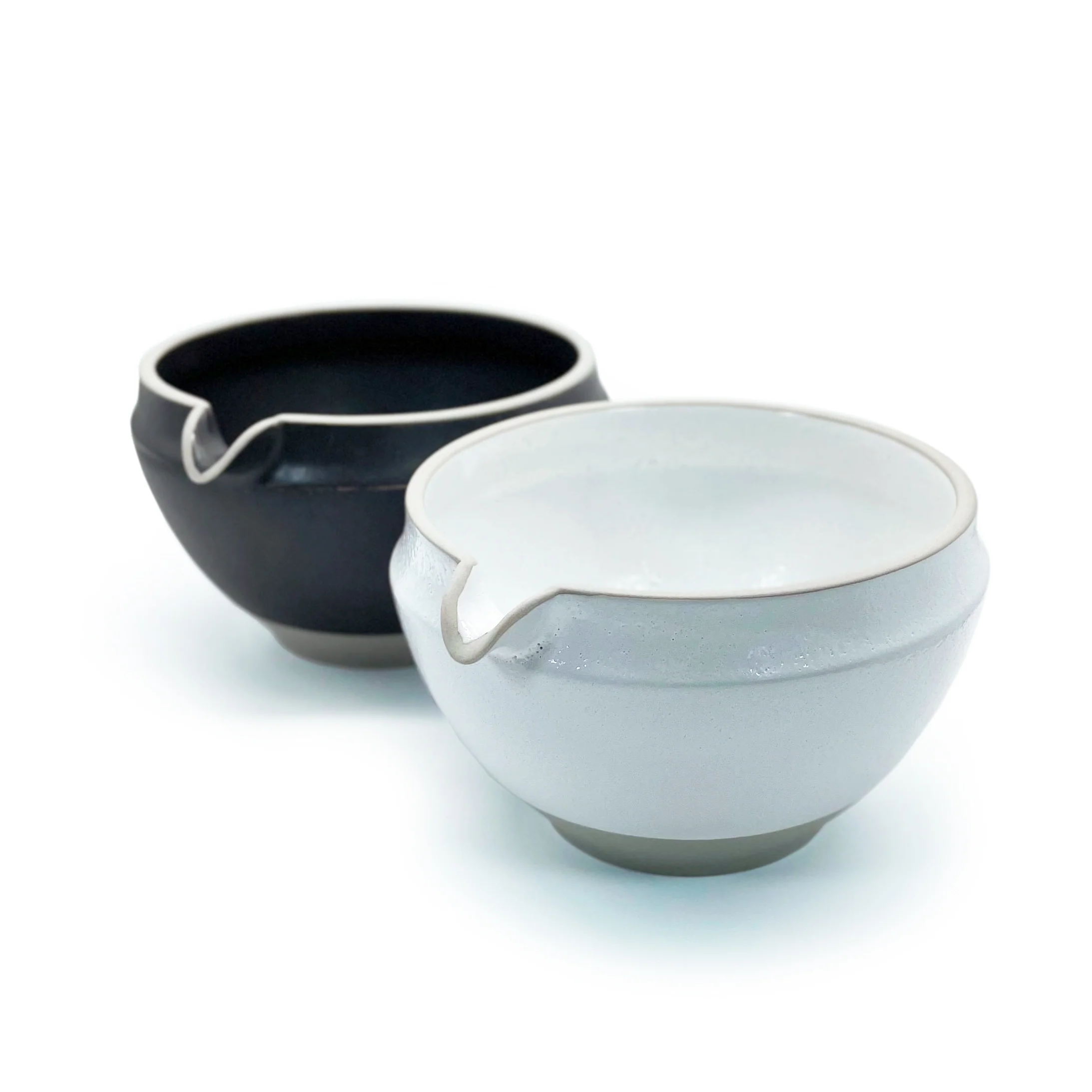 Katakuchi Matcha Bowl - White - Image 3