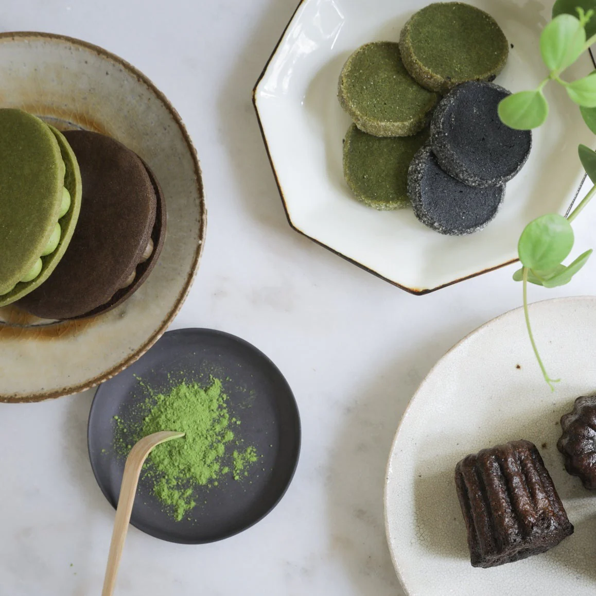 MATCHADO Matcha Cream Biscuit - Artisanal Handcrafted - 100% Japanese Matcha - Image 3