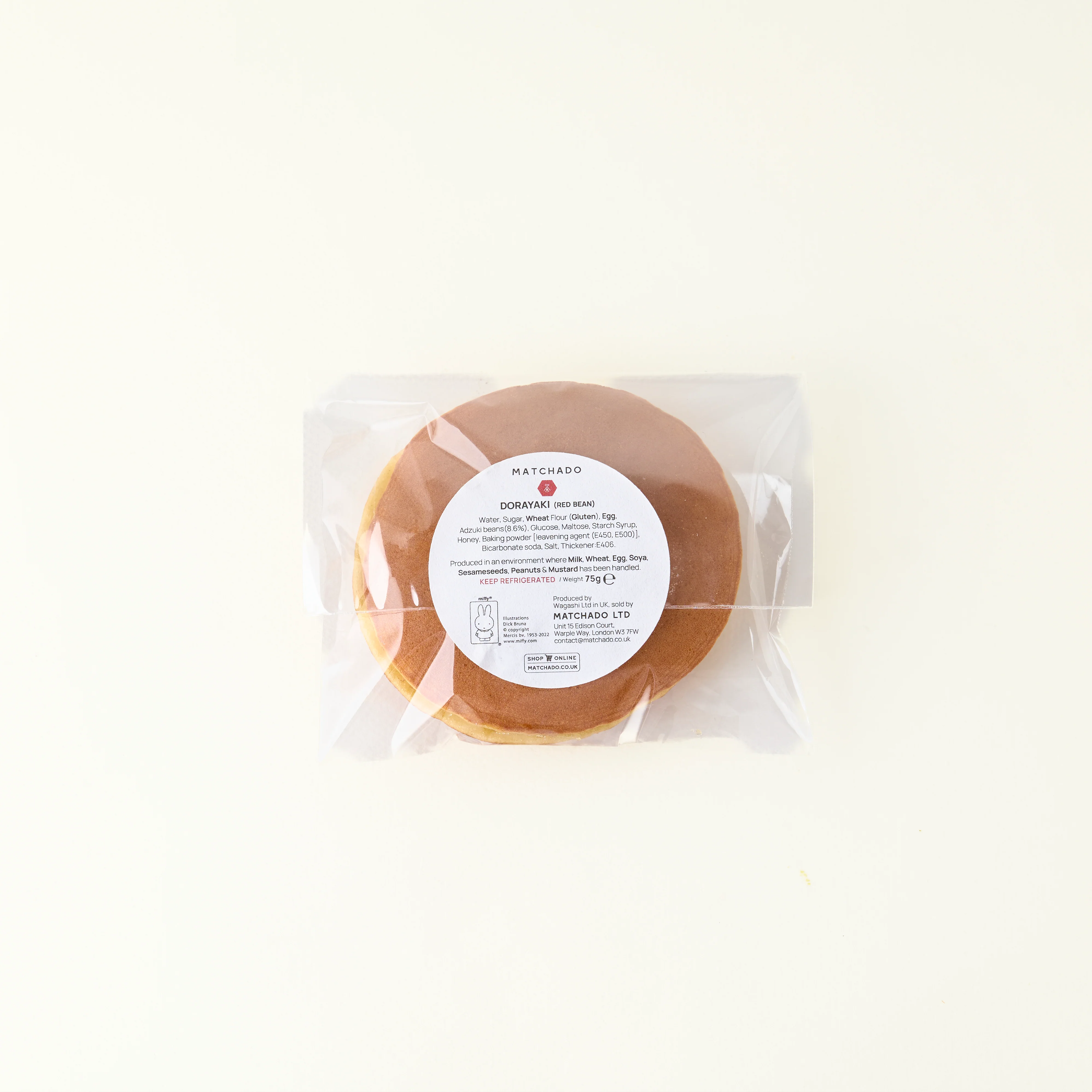 MATCHADO Miffy Anko Red Bean Dorayaki - Japanese Pancake - Fluffy & Sweet Handmade Treat - Image 3
