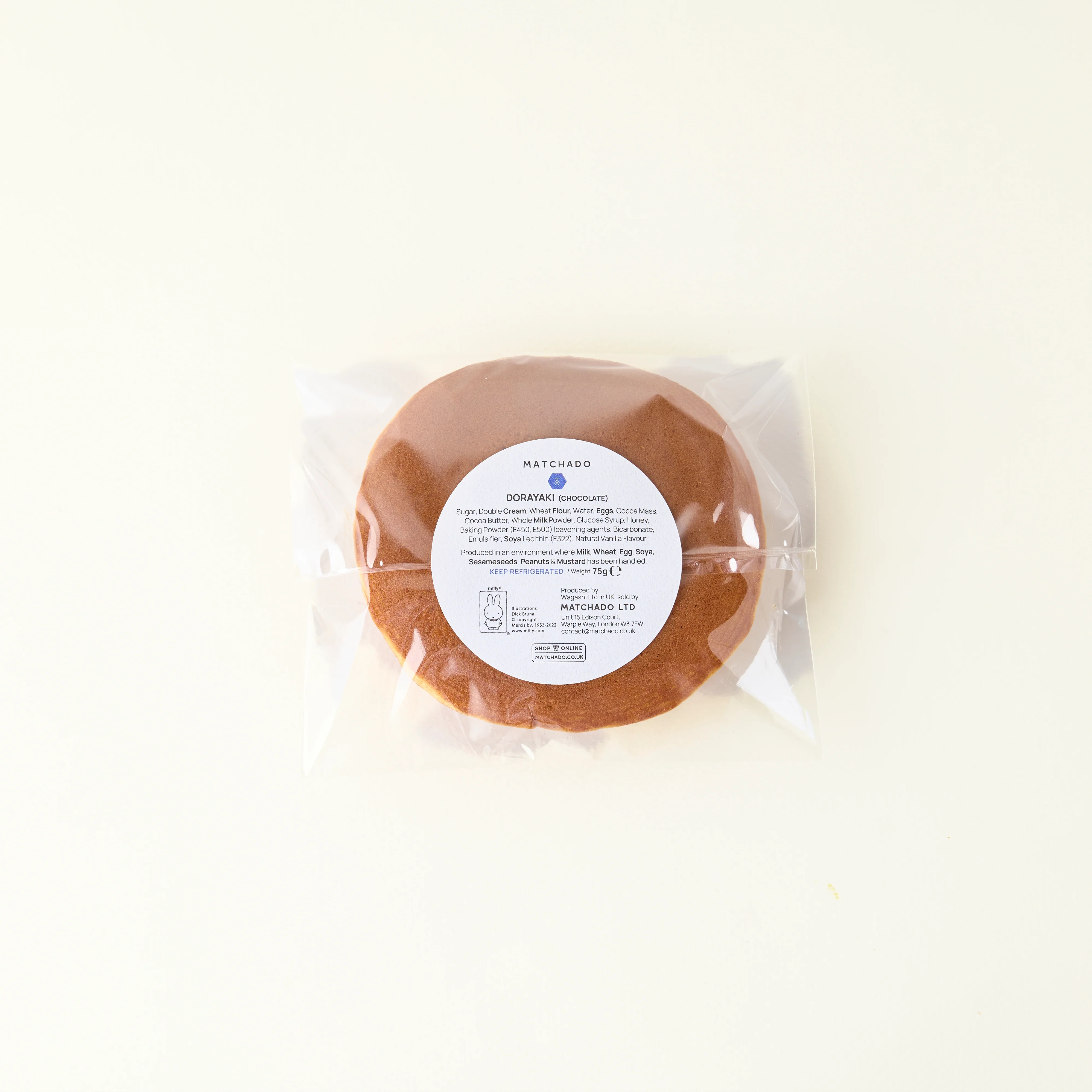 MATCHADO Miffy Chocolate Dorayaki - Authentic Japanese Pancake - Fluffy & Sweet Handmade Treat - Image 3