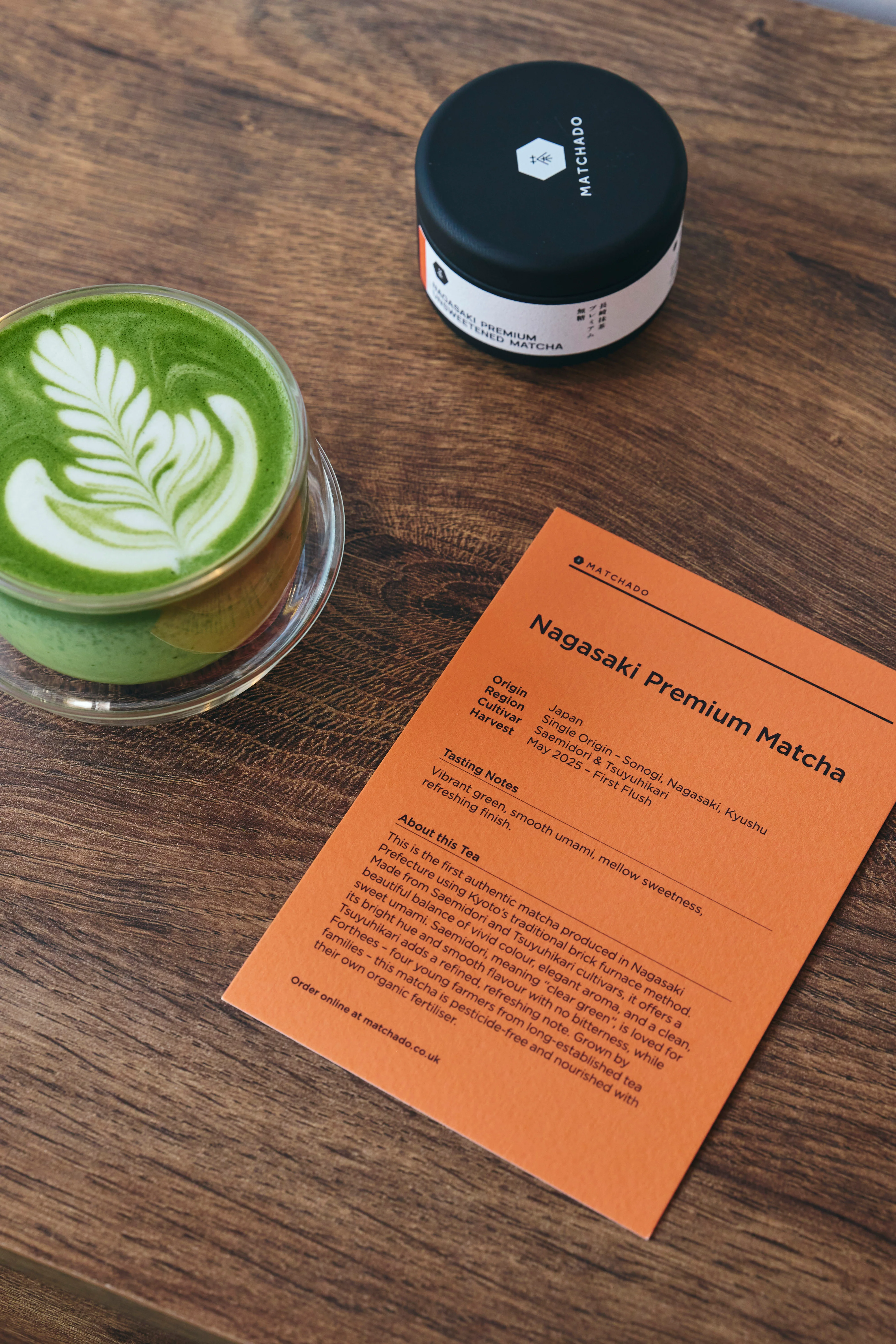 MATCHADO Nagasaki Premium Unsweetened Matcha - Single Origin - Brick Furnace Refined Aroma & Sweet Umami - Image 6