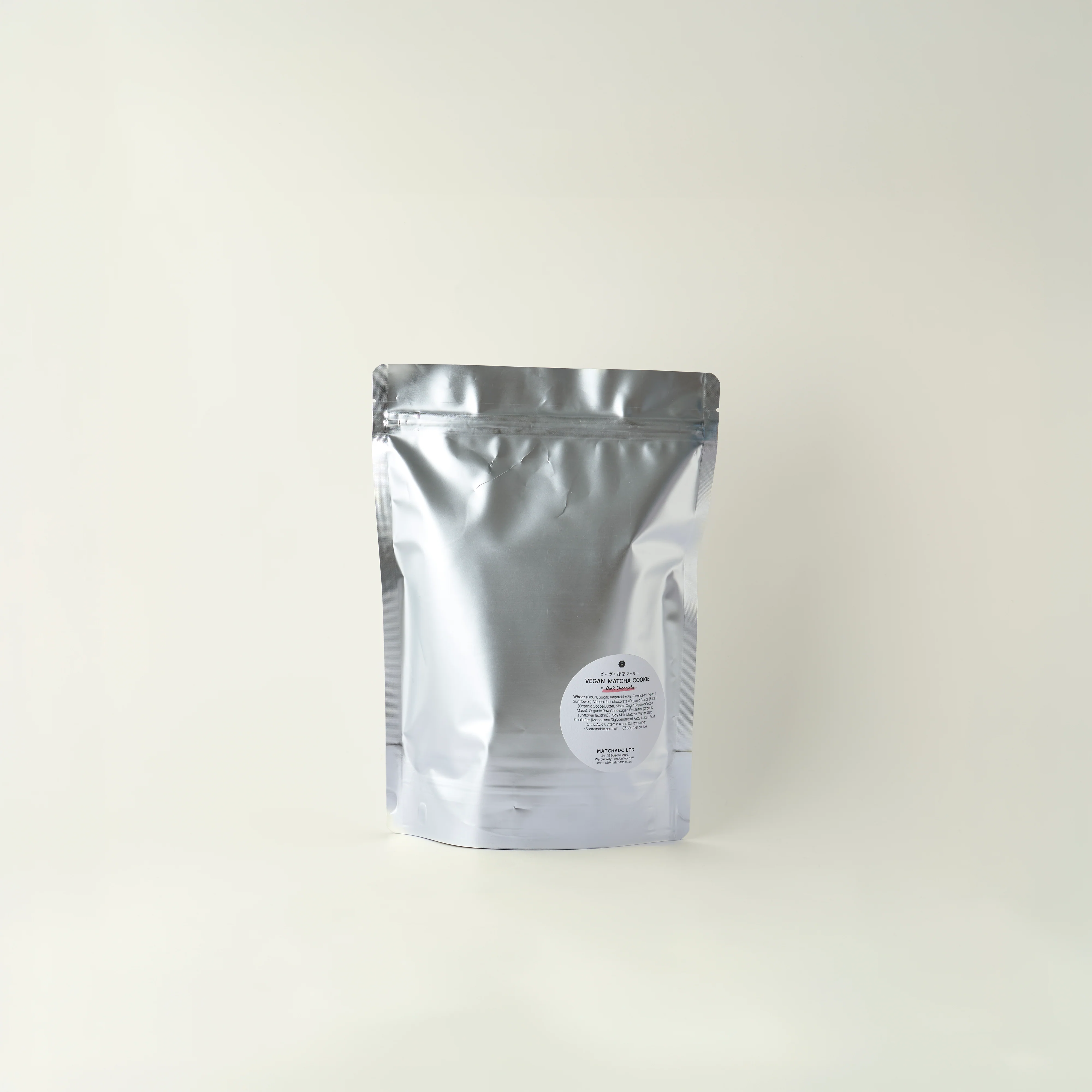 MATCHADO Vegan Matcha Dark Chocolate Cookie - Soft & Moist Perfect Texture - Image 5