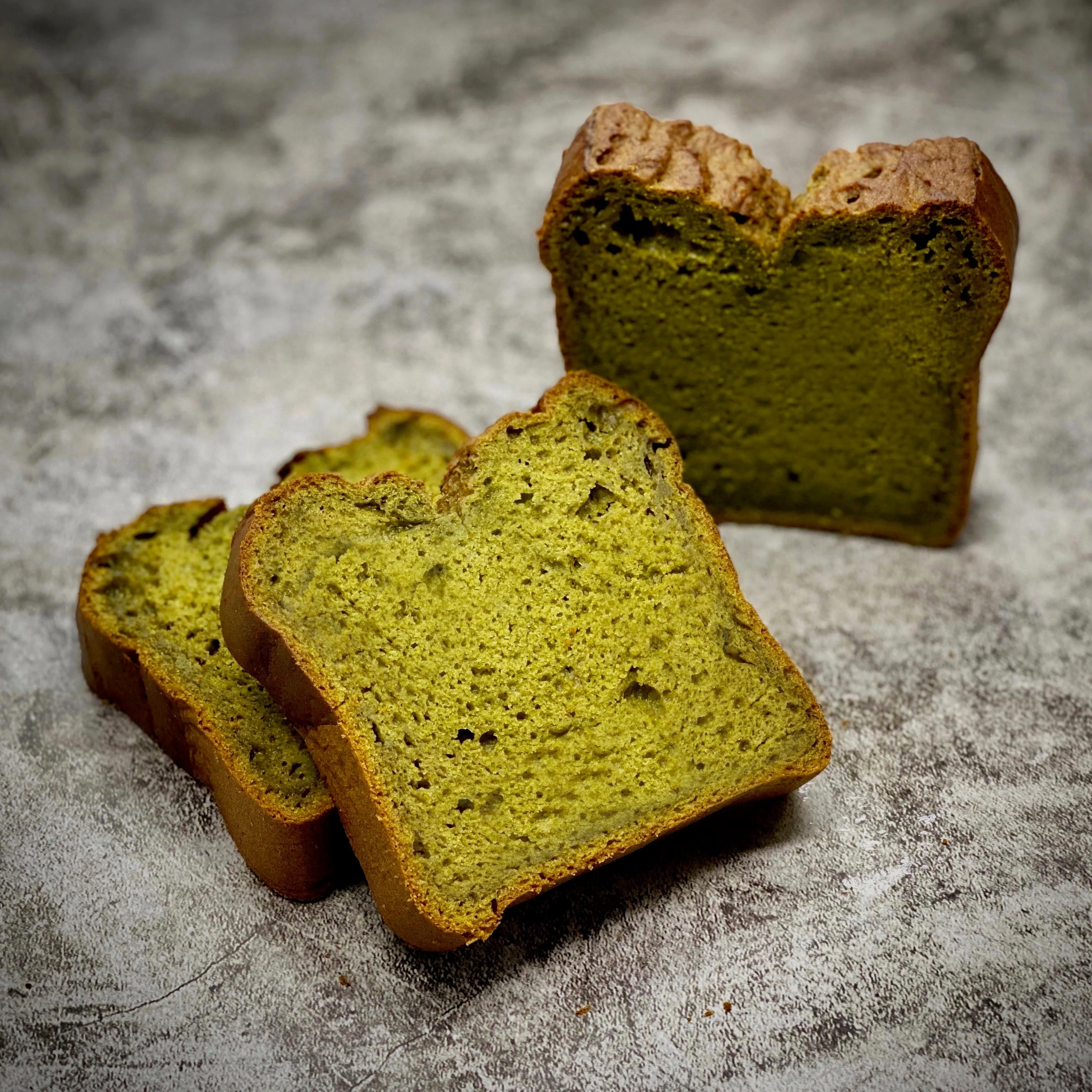 Vegan Matcha Loaf Cake – Naturally Sweetened with Banana & Dates | per slice - Image 4