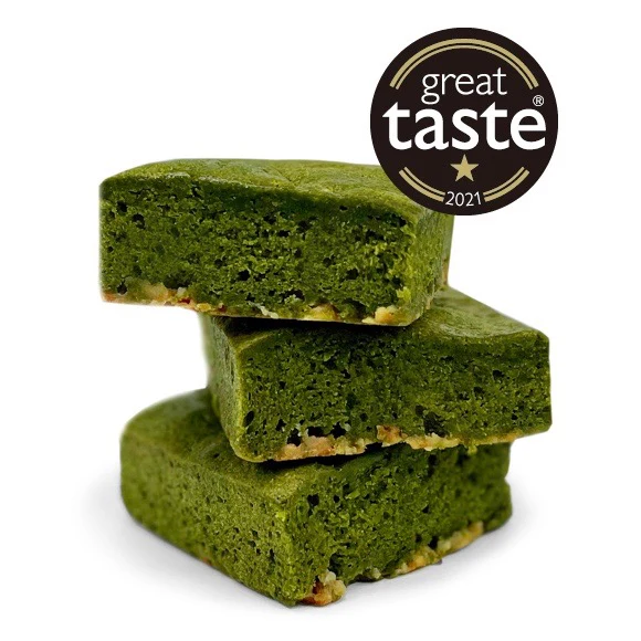MATCHADO Gluten-Free Matcha Brownie – White Chocolate | Great Taste Award Winner 2021 - Image 3